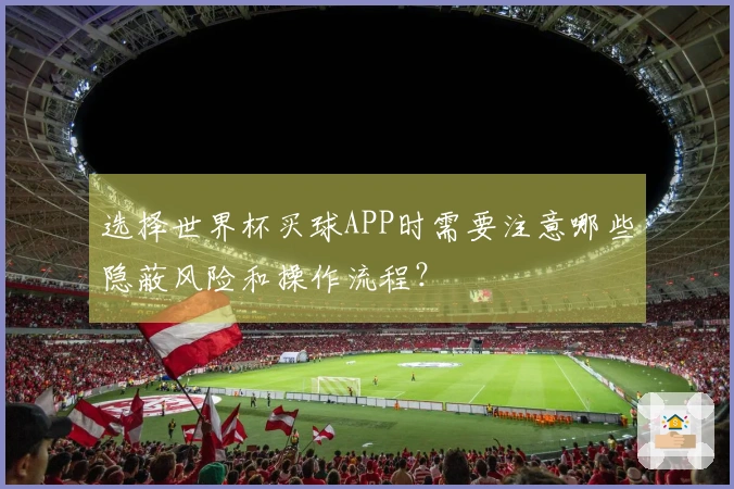 选择世界杯买球APP时需要注意哪些隐蔽风险和操作流程？