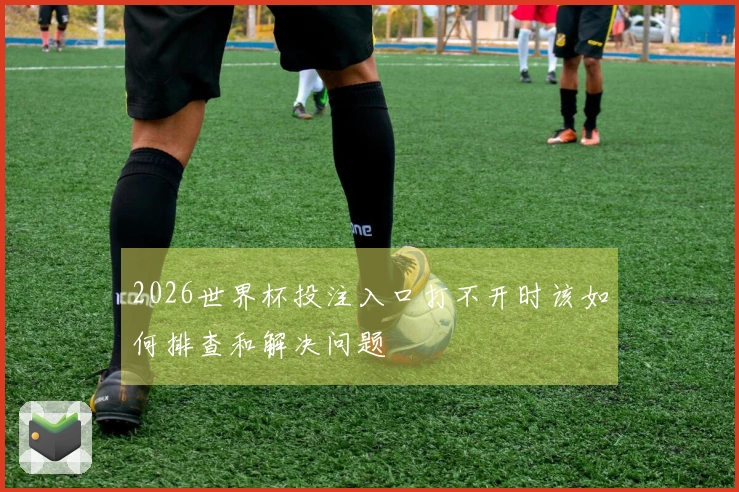 2026世界杯投注入口打不开时该如何排查和解决问题