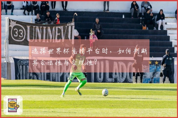 选择世界杯竞猜平台时，如何判断其合法性与合规性？