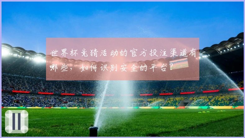 世界杯竞猜活动的官方投注渠道有哪些，如何识别安全的平台？