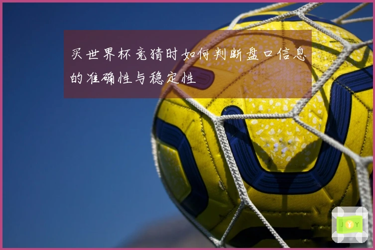 买世界杯竞猜时如何判断盘口信息的准确性与稳定性